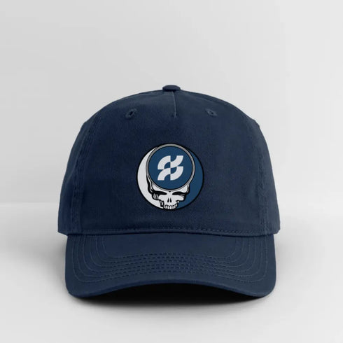 Ferguson Stealie Grateful Dead Stealie Dad Hat - navy