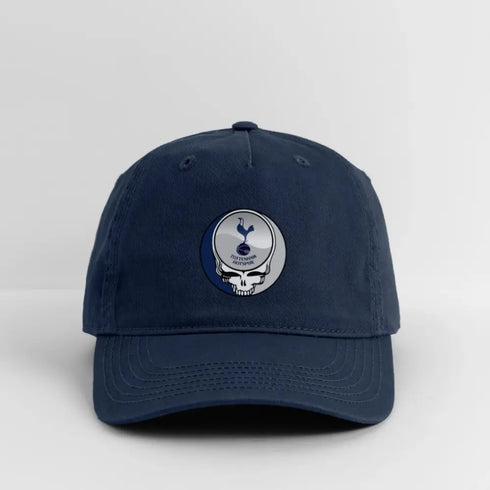 Tottenham Hotspur Grateful Dead Stealie Dad Hat - navy