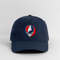 Maine Map Stealie Grateful Dead Dad Hat - navy