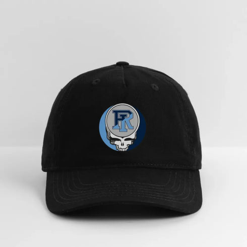 University of Rhode Island Grateful Dead Stealie Dad Hat - black