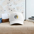 West Virginia Grateful Dead Stealie Dad Hat - white