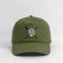 Washington Wolves Grateful Dead Stealie Dad Hat - olive green