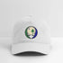 Maine Unofficial State Flag Stealie Grateful Dead Dad Hat - white