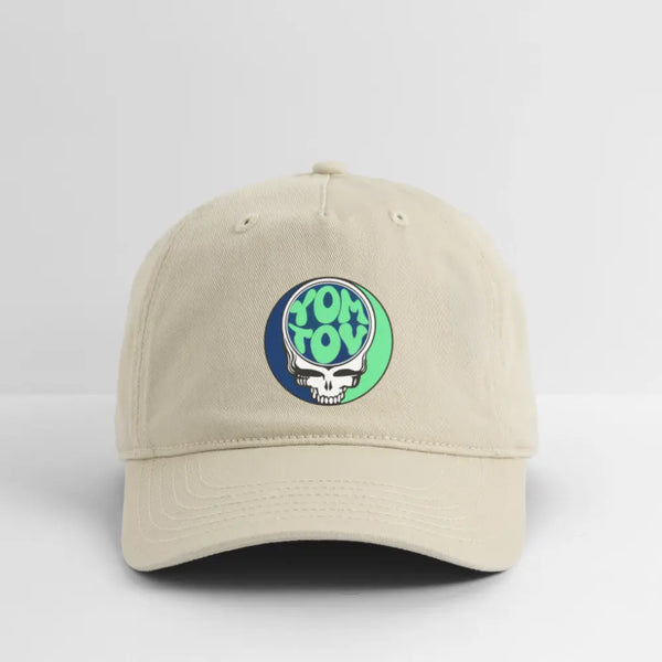 YomTov Stealie Dad Hat - khaki