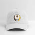 University of Wyoming Grateful Dead Stealie Dad Hat - white