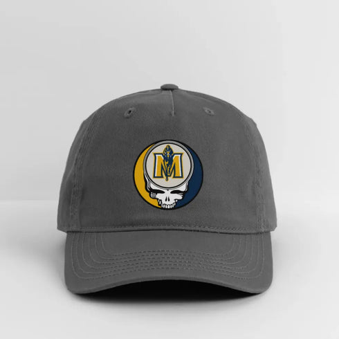 Murray State University Grateful Dead Stealie Dad Hat - charcoal