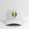 2026 Senegal World Cup Grateful Dead Stealie Dad Hat - white