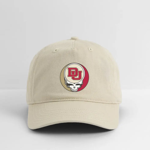 University of Denver Grateful Dead Stealie Dad Hat - khaki