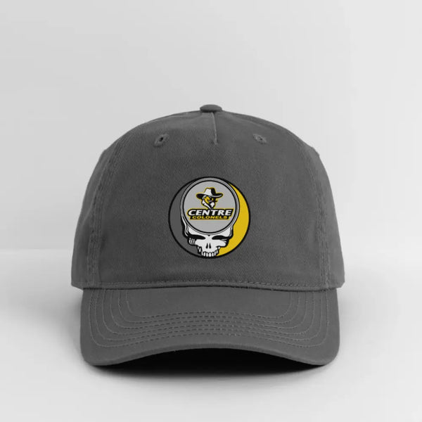 Centre College Stealie Grateful Dead Stealie Dad Hat - charcoal