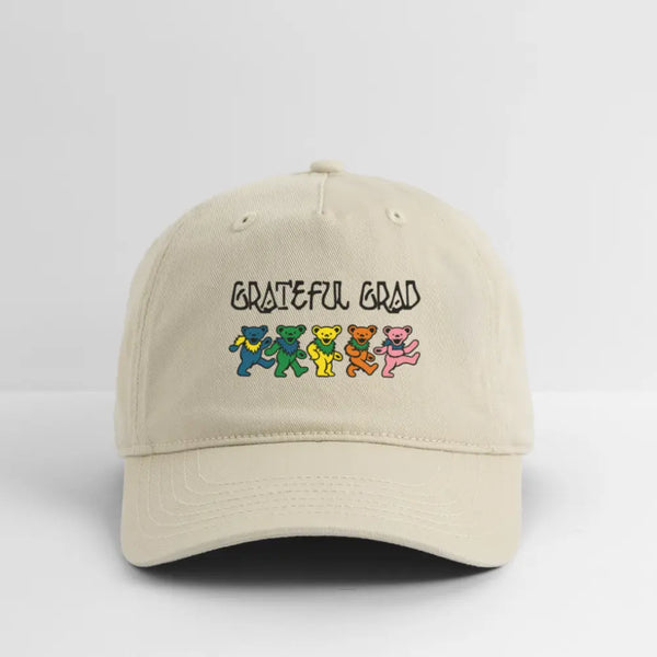 Grateful Grad Hat - khaki