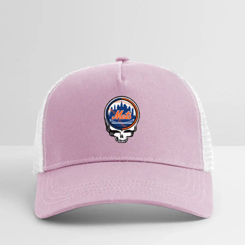 Mets Stealie Eco Trucker Cap - lilac/white