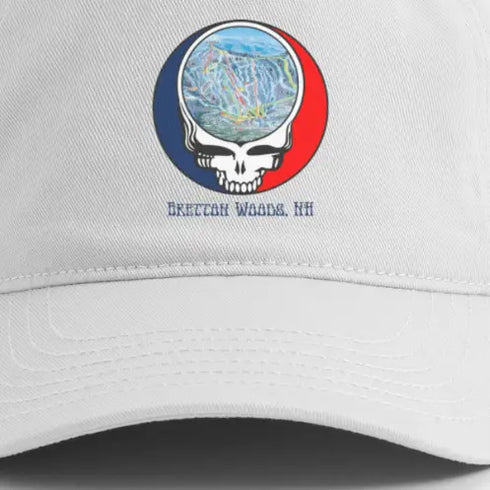 Bretton Woods Trail Map Grateful Dead Dad Hat