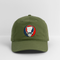 Arkansas Map Stealie Grateful Dead Dad Hat - olive green