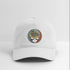 Hawaii Stealie Grateful Dead Dad Hat - white