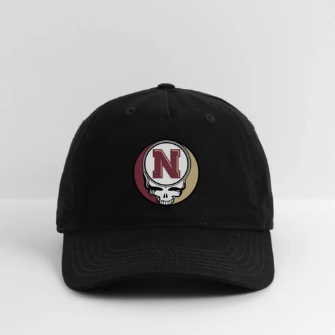 Newburyport High School Grateful Dead Stealie Dad Hat - black