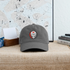 Grinnell College Grateful Dead Stealie Dad Hat - charcoal
