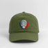 Pico Mountain Trail Map Stealie Grateful Dead Dad Hat - olive green