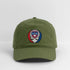 Texas Rangers Grateful Dead Stealie Dad Hat - olive green