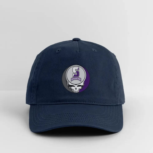 University of Scranton Grateful Dead Stealie Dad Hat - navy