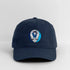 Villanova University Grateful Dead Stealie Dad Hat - navy