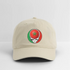 2026 Morocco World Cup Grateful Dead Stealie Dad Hat - khaki