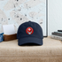 2026 Switzerland World Cup Grateful Dead Stealie Dad Hat - navy