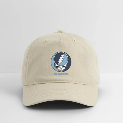 University of North Carolina Grateful Dead Stealie Dad Hat - khaki