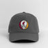 Miami Heat Grateful Dead Stealie Dad Hat - charcoal