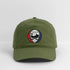 Island Glassing Stealie Grateful Dead Dad Hat - olive green