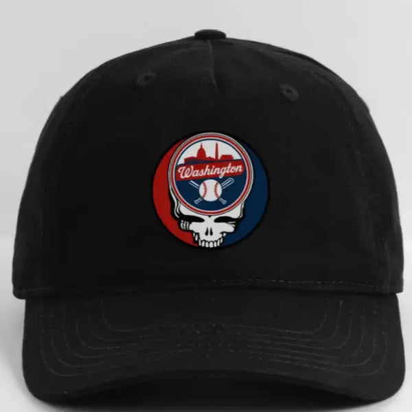 Grateful Dead - The Ballpark Collection: Washington Baseball Edition Grateful Dead Stealie Dad Hat - StealieShop