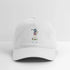 Life is dead. Golfin' Jerry Grateful Dead Stealie Dad Hat - white