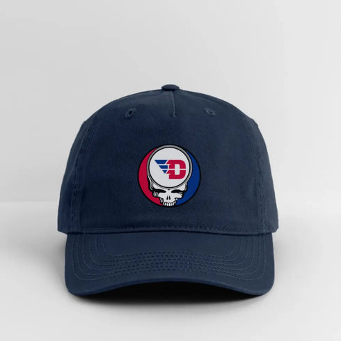 University of Dayton Grateful Dead Stealie Dad Hat - navy