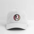 FSU 'Chief Osceloa' Stealie Grateful Dead Dad Hat - white