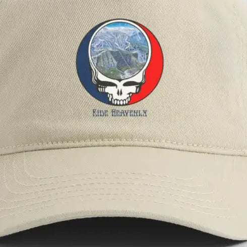 Ride Heavenly Trail Map Grateful Dead Dad Hat