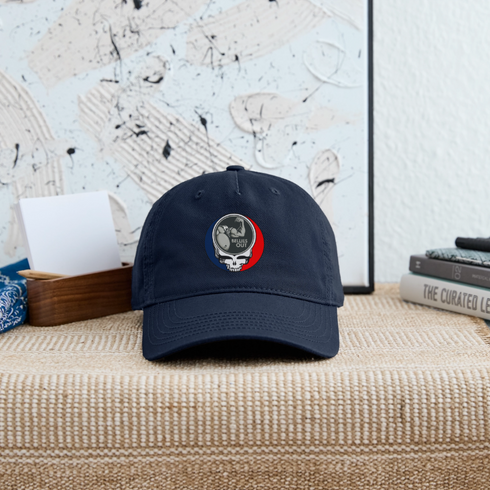 Bellies Out Stealie Grateful Dead Dad Hat - navy