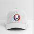New Mexico Map Stealie Grateful Dead Dad Hat - white