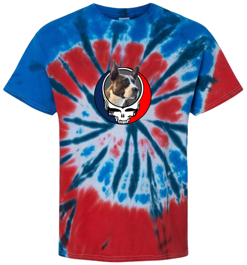 1450 - Custom Stealie Tie-Dye