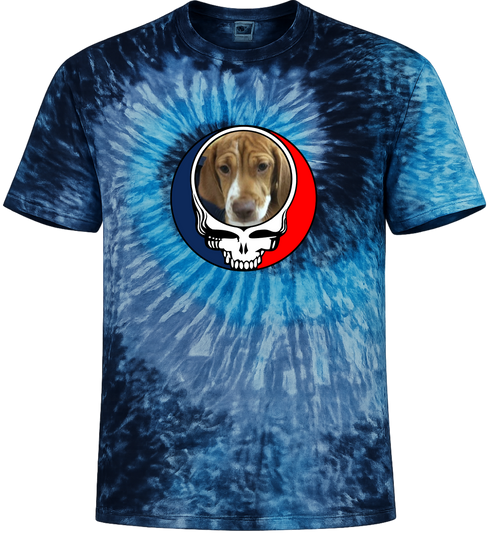 1503 - Custom Stealie Tie-Dye