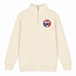 Croatia FIFA World Cup - Premium Grateful Dead Quarter-Zip Pullover - Sand - 1