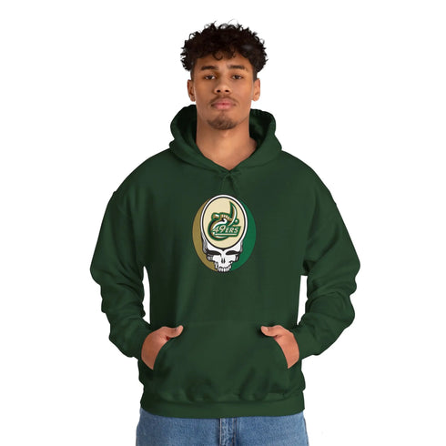 UNC Charlotte Grateful Dead Steal Your Face Unisex Hoodie - StealieShop