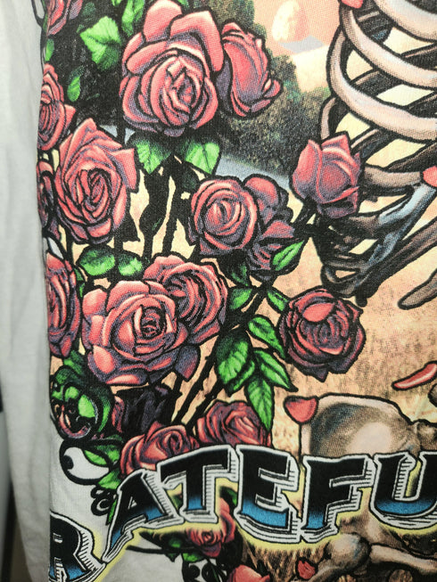 Grateful Dead - Modern Reprint of a Classic 1998 Bertha Long Sleeve Raglan Tshirt (Size XL) - Mint Condition (#146) - StealieShop