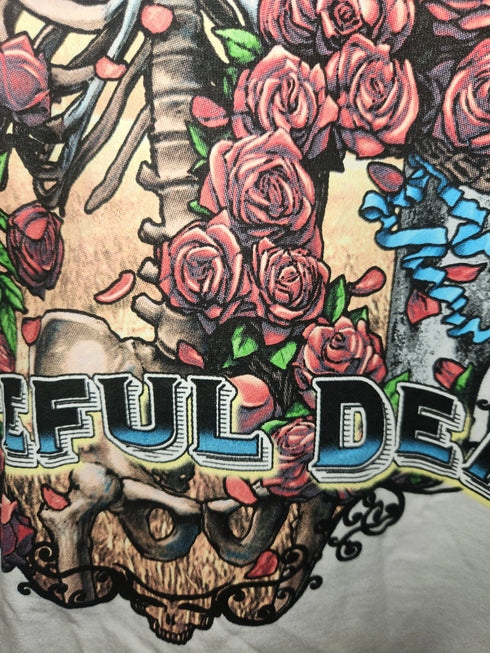 Grateful Dead - Modern Reprint of a Classic 1998 Bertha Long Sleeve Raglan Tshirt (Size XL) - Mint Condition (#146) - StealieShop