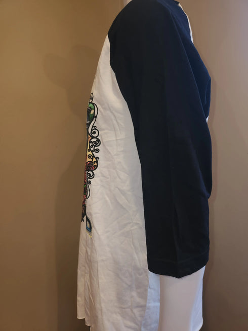 Grateful Dead - Modern Reprint of a Classic 1998 Bertha Long Sleeve Raglan Tshirt (Size XL) - Mint Condition (#146) - StealieShop