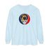 Custom Dog Stealie Garment-Dyed Long Sleeve T-Shirt (91)