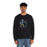 Grateful Dead - Disc Golfin' Jerry | Life is dead. Crewneck Sweatshirt - StealieShop