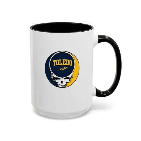 University of Toledo Grateful Dead Stealie Coffee Mug Printify