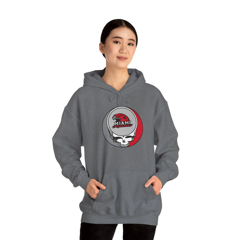 Miami University of Ohio Dead Steal Your Face Unisex Hoodie StealieShop