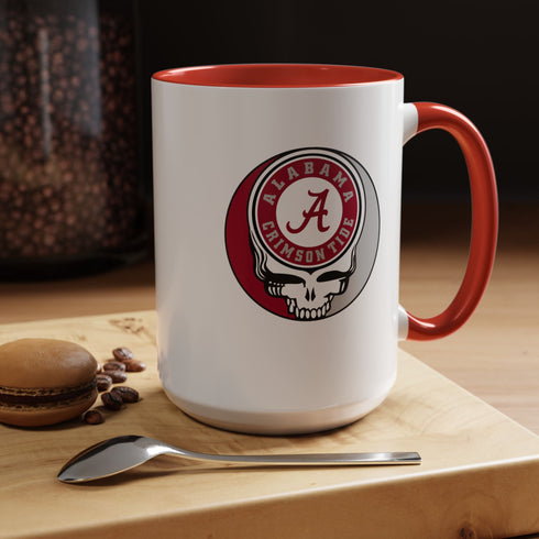 Grateful Dead - Alabama Stealie Coffee Mug - StealieShop