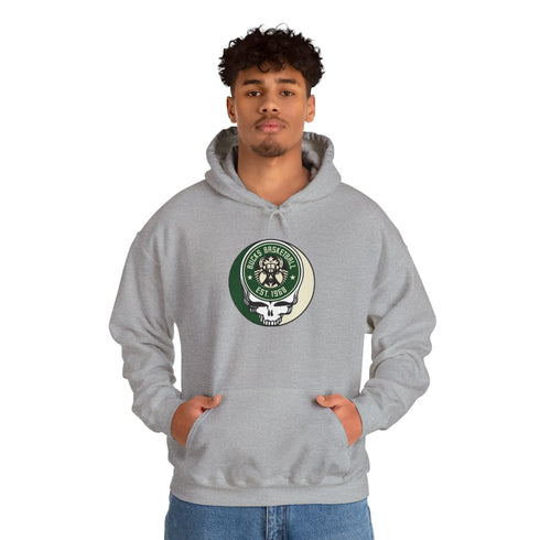Grateful Dead - Milwaukee Bucks Grateful Dead Steal Your Face Unisex Hoodie - NBA - StealieShop