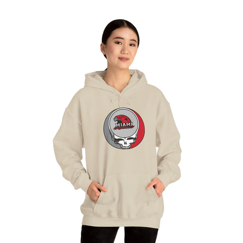 Miami University of Ohio Dead Steal Your Face Unisex Hoodie StealieShop